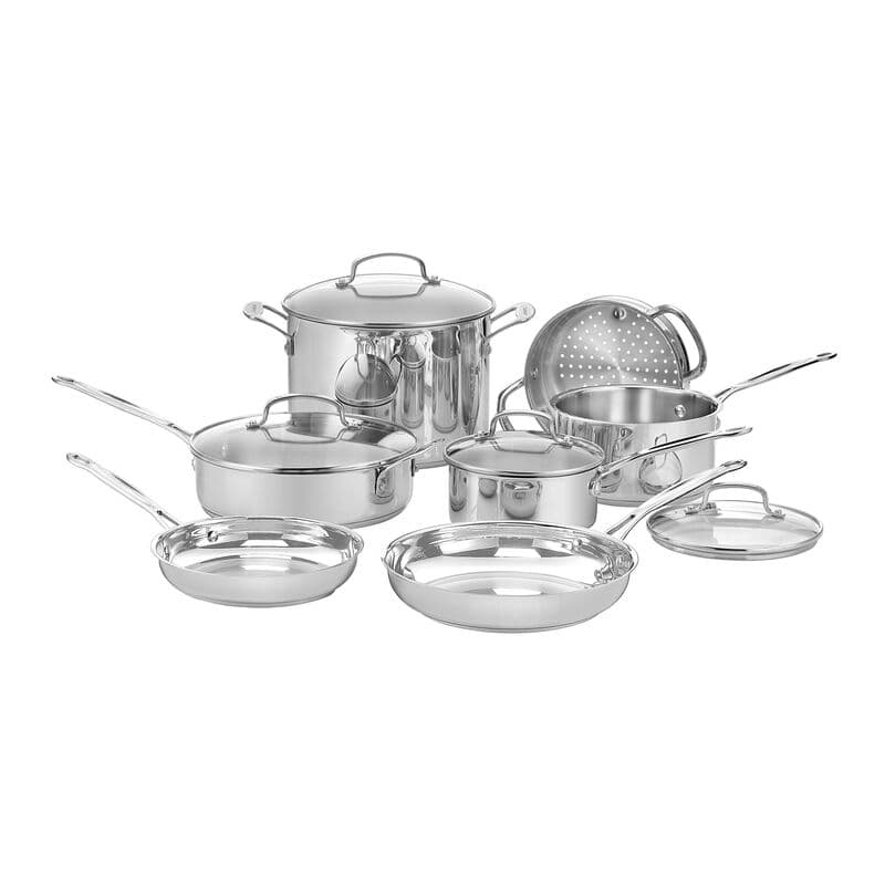 Cuisinart Chef's Classic Stainless Steel cookware set